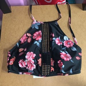 Floral bathing suit